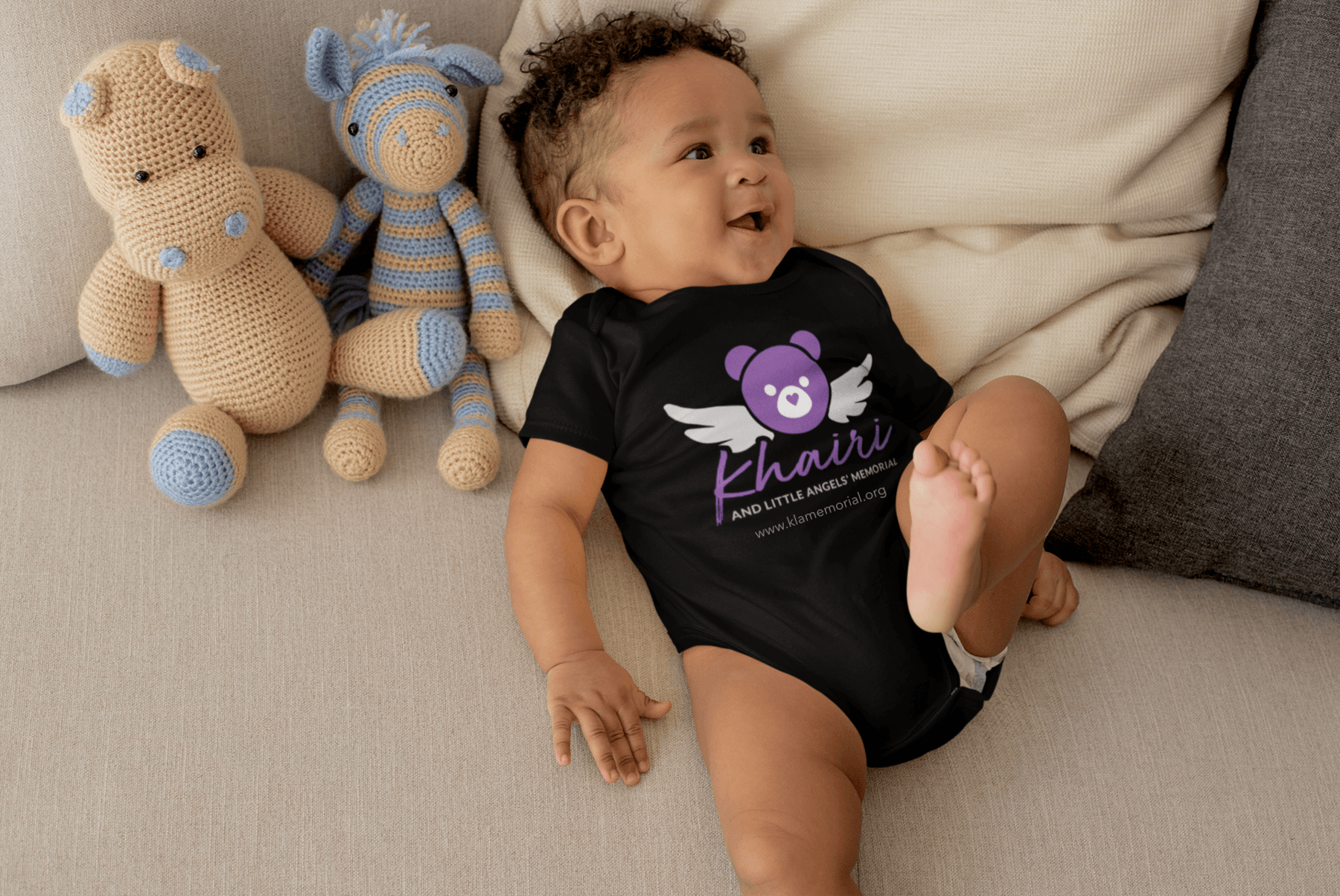 Infant short sleeve Onesie (Infant) KLA Memorial